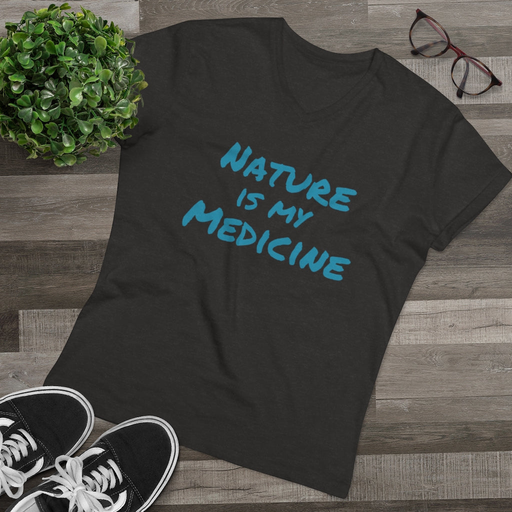 "Nature is my Medicine" Men’s Presenter V-neck