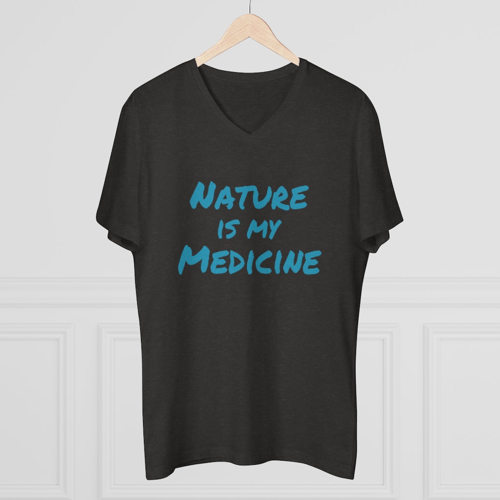 "Nature is my Medicine" Men’s Presenter V-neck