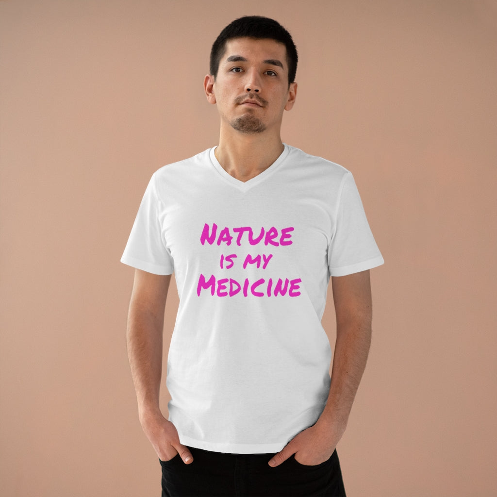 "Nature is my Medicine" Men’s Presenter V-neck