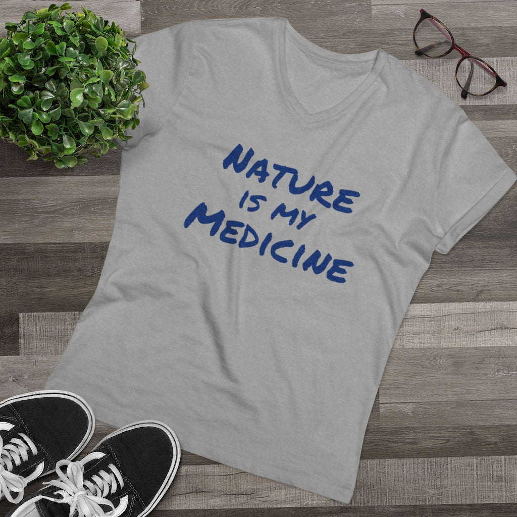 "Nature is my Medicine" Men’s Presenter V-neck