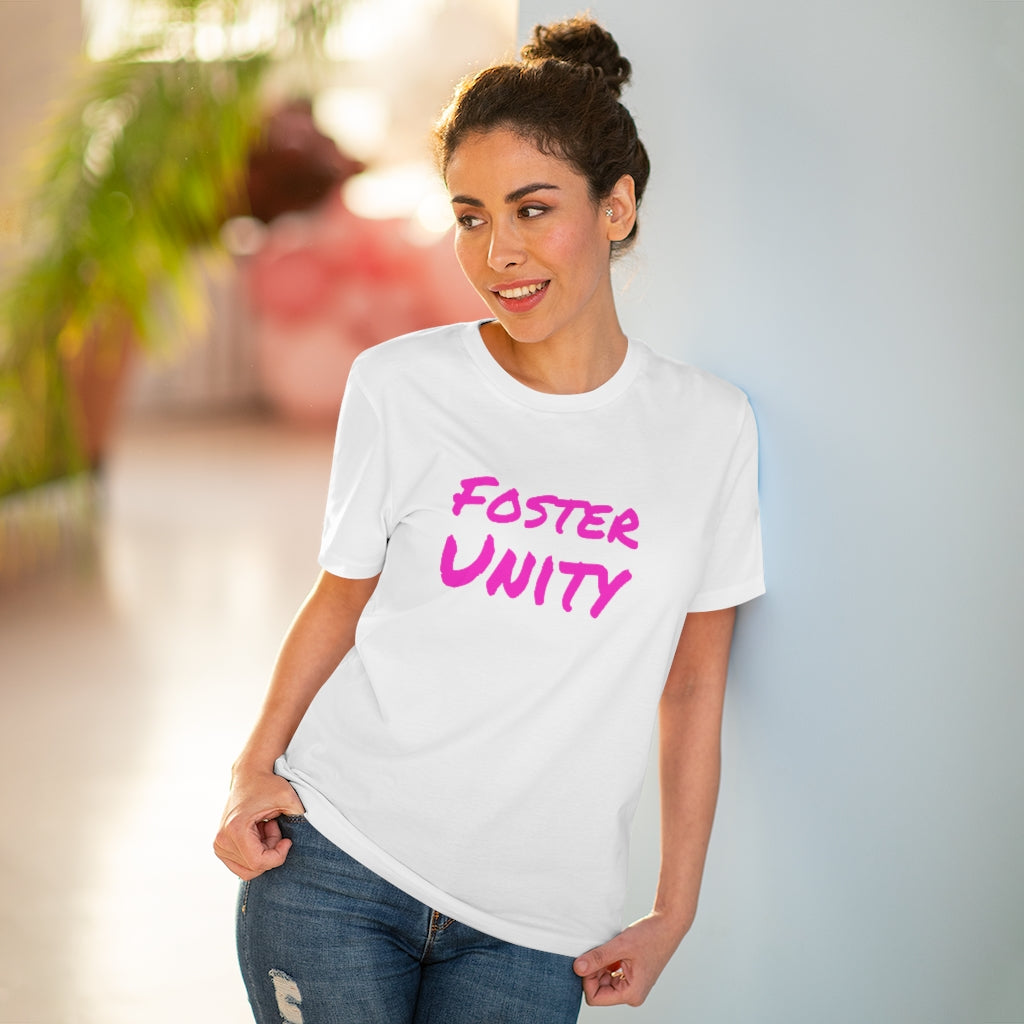 "Foster Unity" Organic Co-Creator Virtue T-shirt - Unisex
