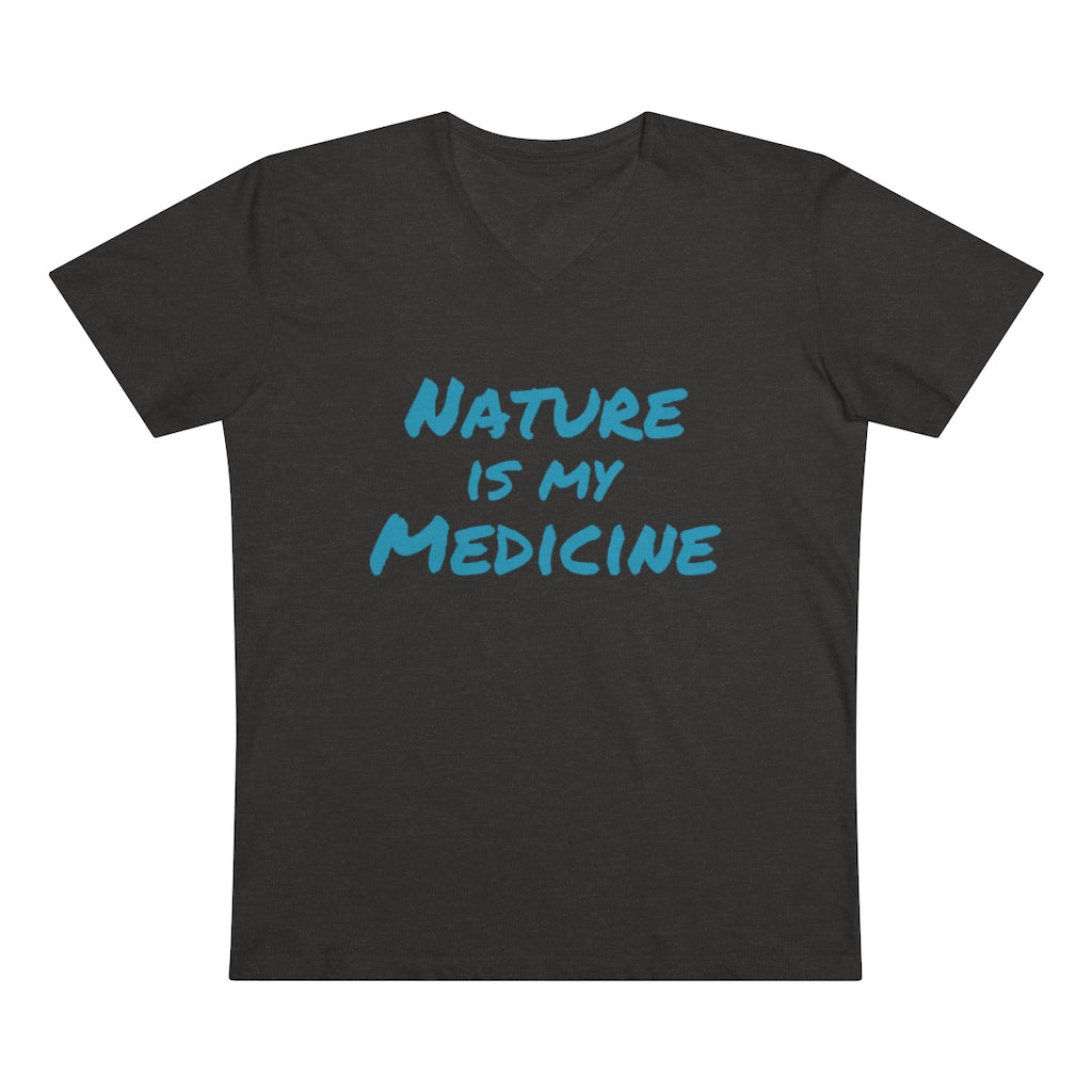 "Nature is my Medicine" Men’s Presenter V-neck