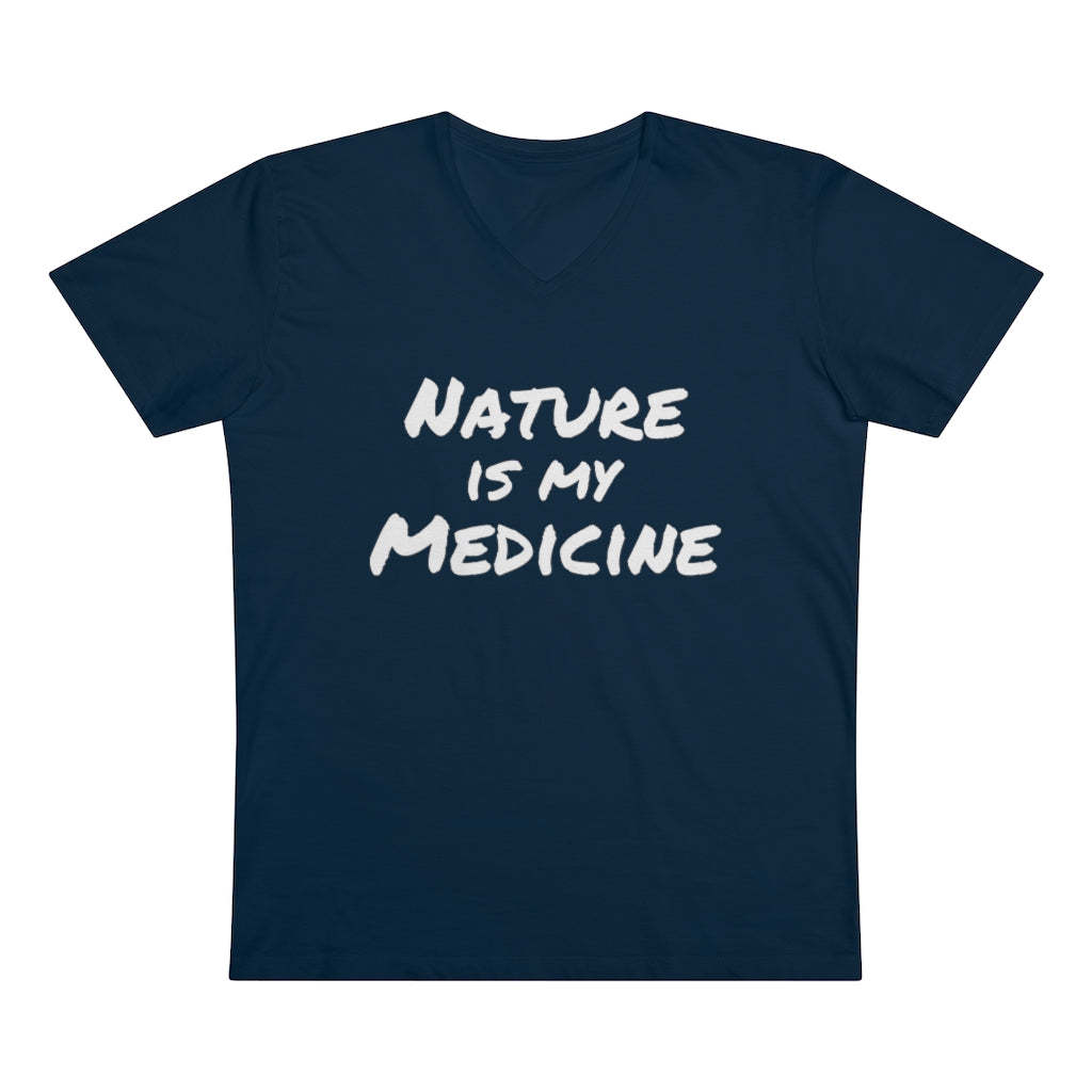 "Nature is my Medicine" Men’s Presenter V-neck