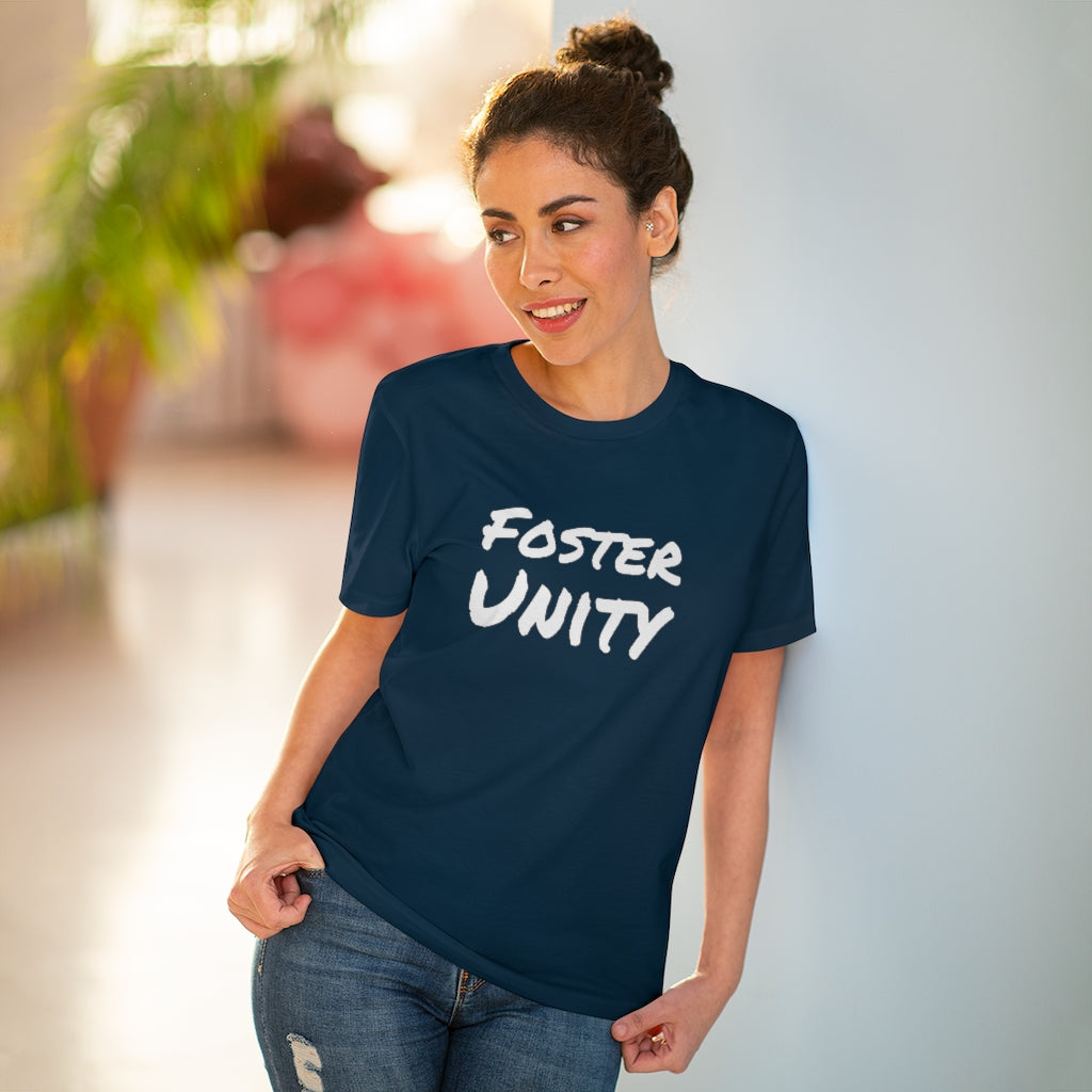 "Foster Unity" Organic Co-Creator Virtue T-shirt - Unisex