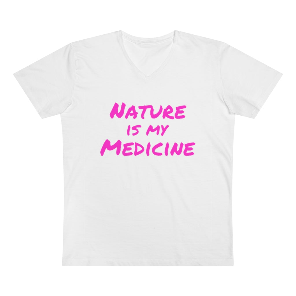 "Nature is my Medicine" Men’s Presenter V-neck