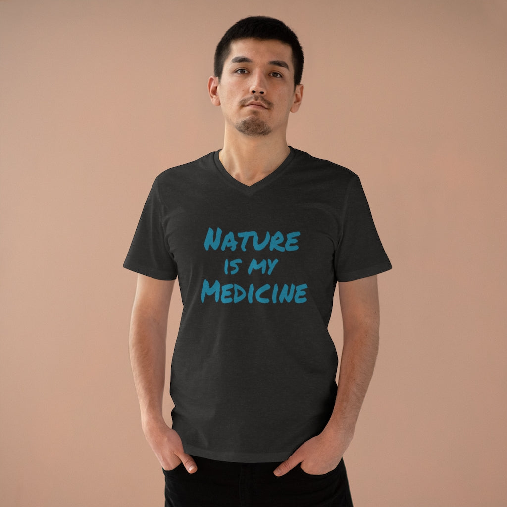 "Nature is my Medicine" Men’s Presenter V-neck