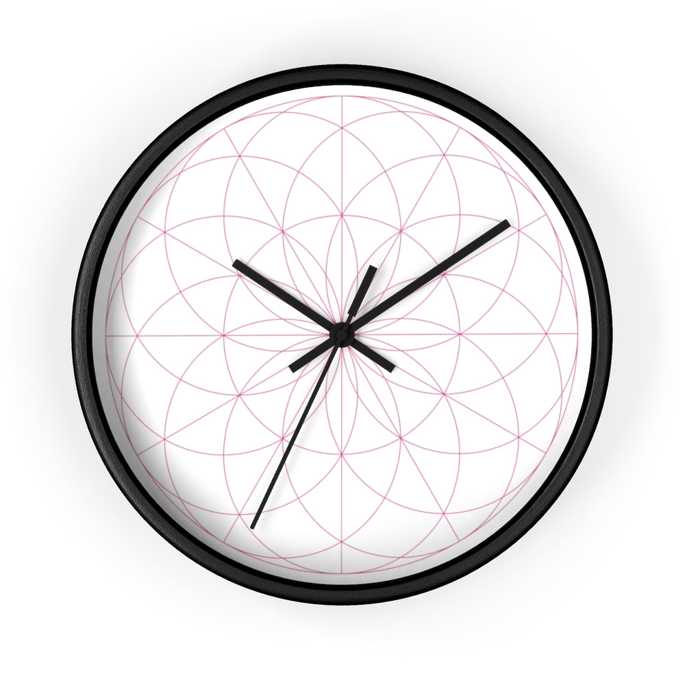 Spacetime Lotus Wall Clock (Classic - 3 Styles)