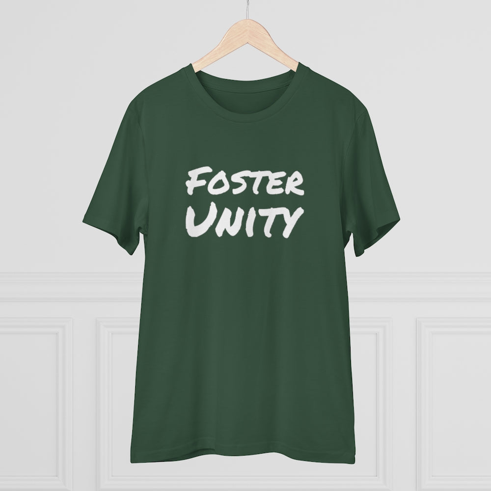 
                  
                    "Foster Unity" Organic Co-Creator Virtue T-shirt - Unisex
                  
                