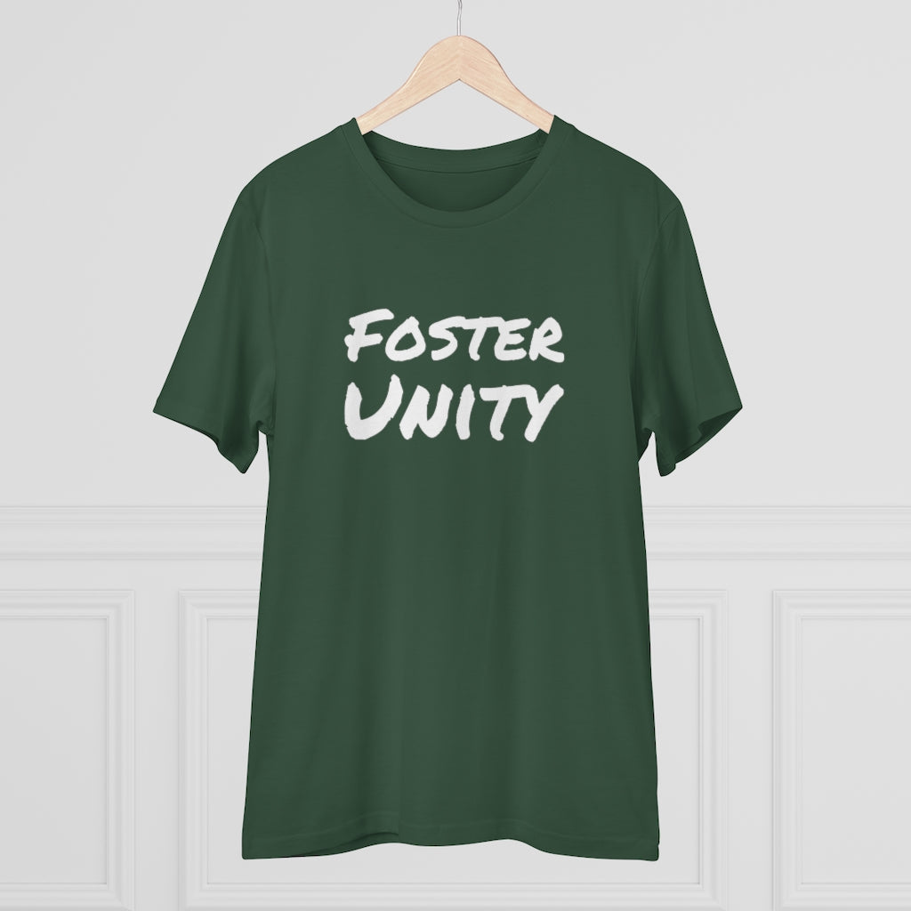 
                  
                    "Foster Unity" Organic Co-Creator Virtue T-shirt - Unisex
                  
                