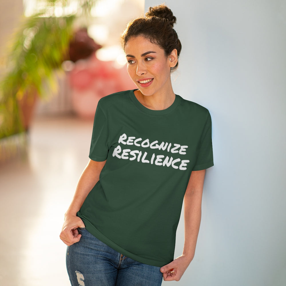 
                  
                    "Recognize Resilience" Organic Co-Creator Virtue T-shirt - Unisex
                  
                