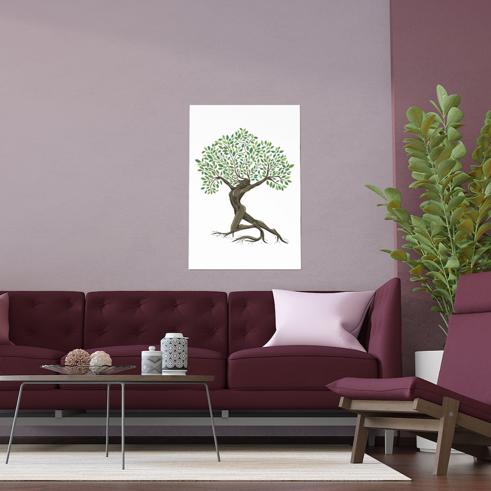 
                  
                    Tree Goddess Silk Poster
                  
                