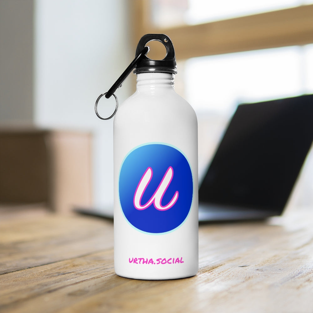 URTHA Social Stainless Steel Water Bottle