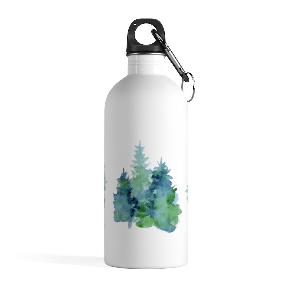 Watercolor Botanical Design Stand Tall Grow Strong Insulated Stainless  Steel Water Bottle Thermos from Primitives by Kathy