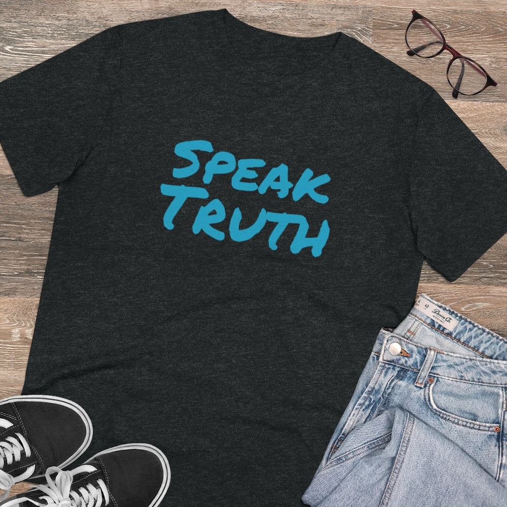 
                  
                    "Speak Truth" Organic Co-Creator Virtue T-shirt - Unisex
                  
                