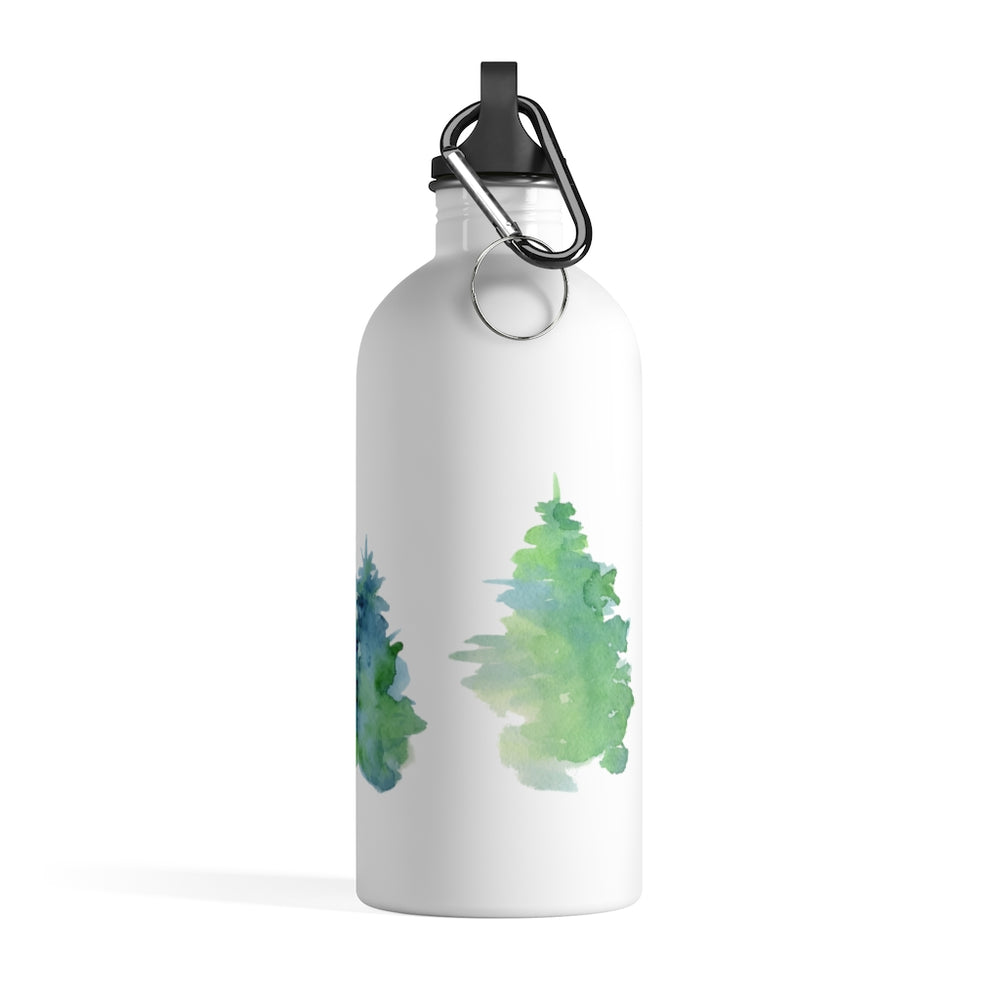 
                  
                    Stainless Steel Water Bottle (Watercolor Trees Design)
                  
                