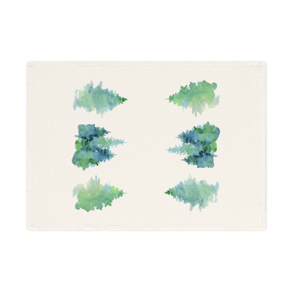 
                  
                    Organic Cotton Tea Towel (Watercolor Trees Design)
                  
                