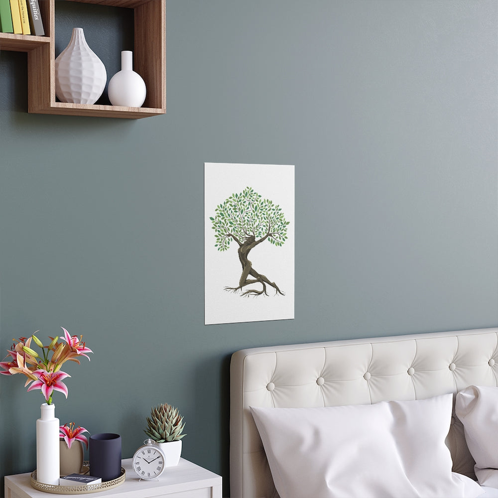 
                  
                    Tree Goddess Silk Poster
                  
                