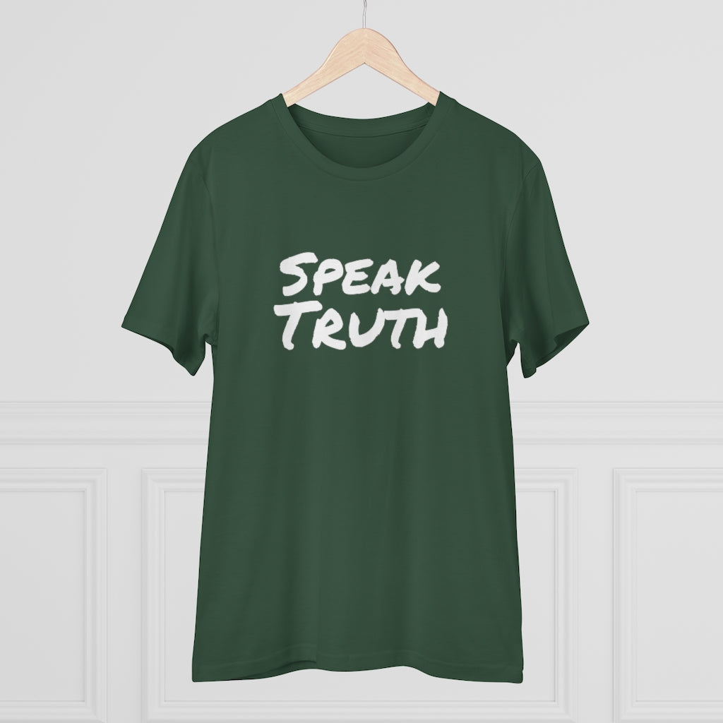 
                  
                    "Speak Truth" Organic Co-Creator Virtue T-shirt - Unisex
                  
                