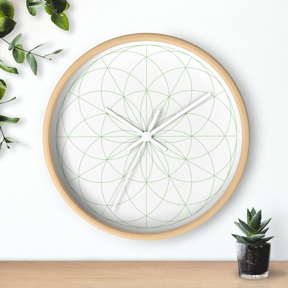 Spacetime Lotus Wall Clock (Classic - 3 Styles)