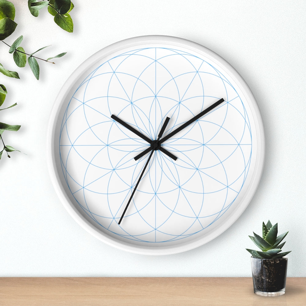 Spacetime Lotus Wall Clock (Classic - 3 Styles)