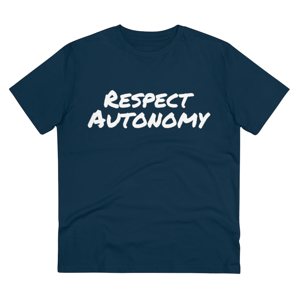 
                  
                    "Respect Autonomy" Organic Co-Creator Virtue T-shirt - Unisex
                  
                