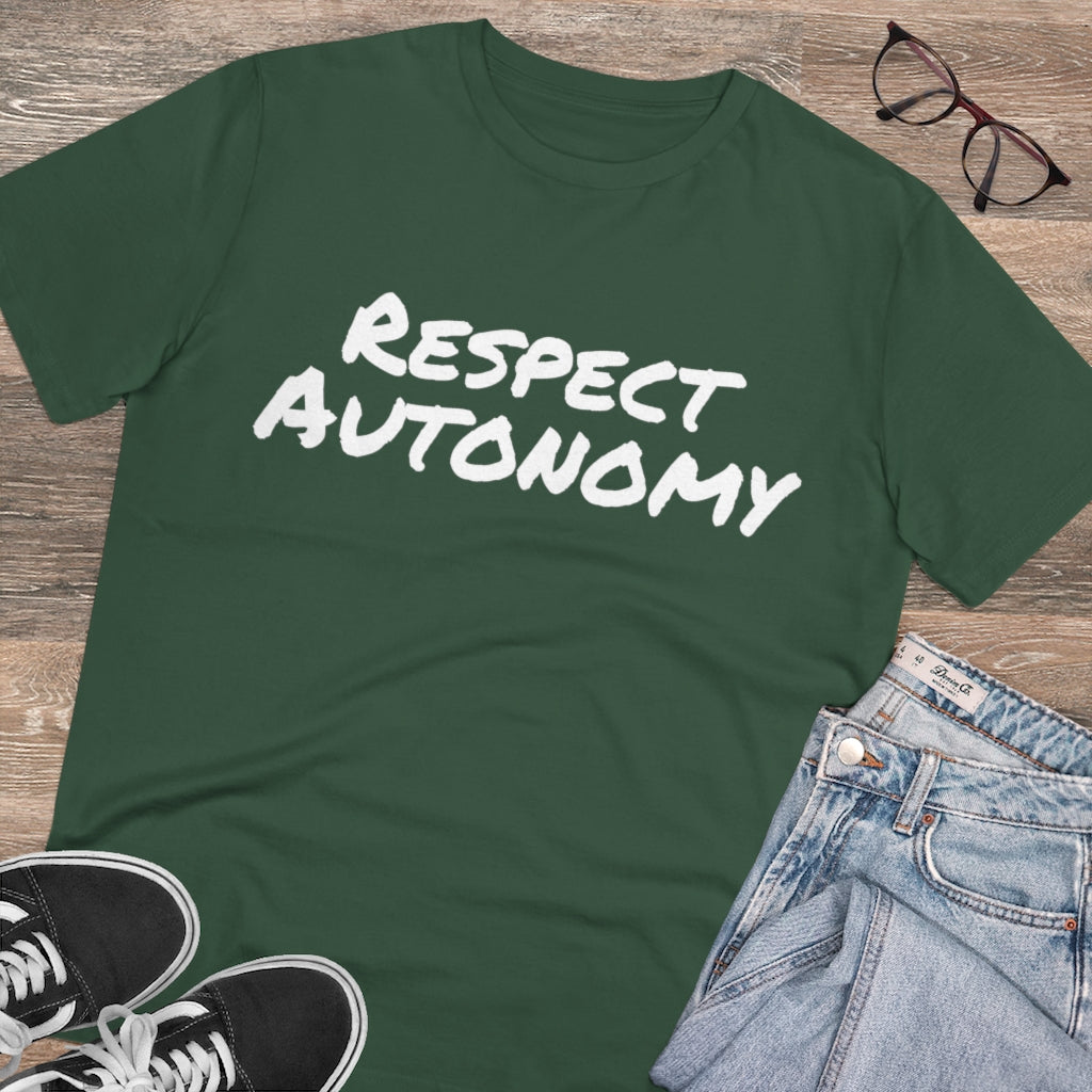 
                  
                    "Respect Autonomy" Organic Co-Creator Virtue T-shirt - Unisex
                  
                