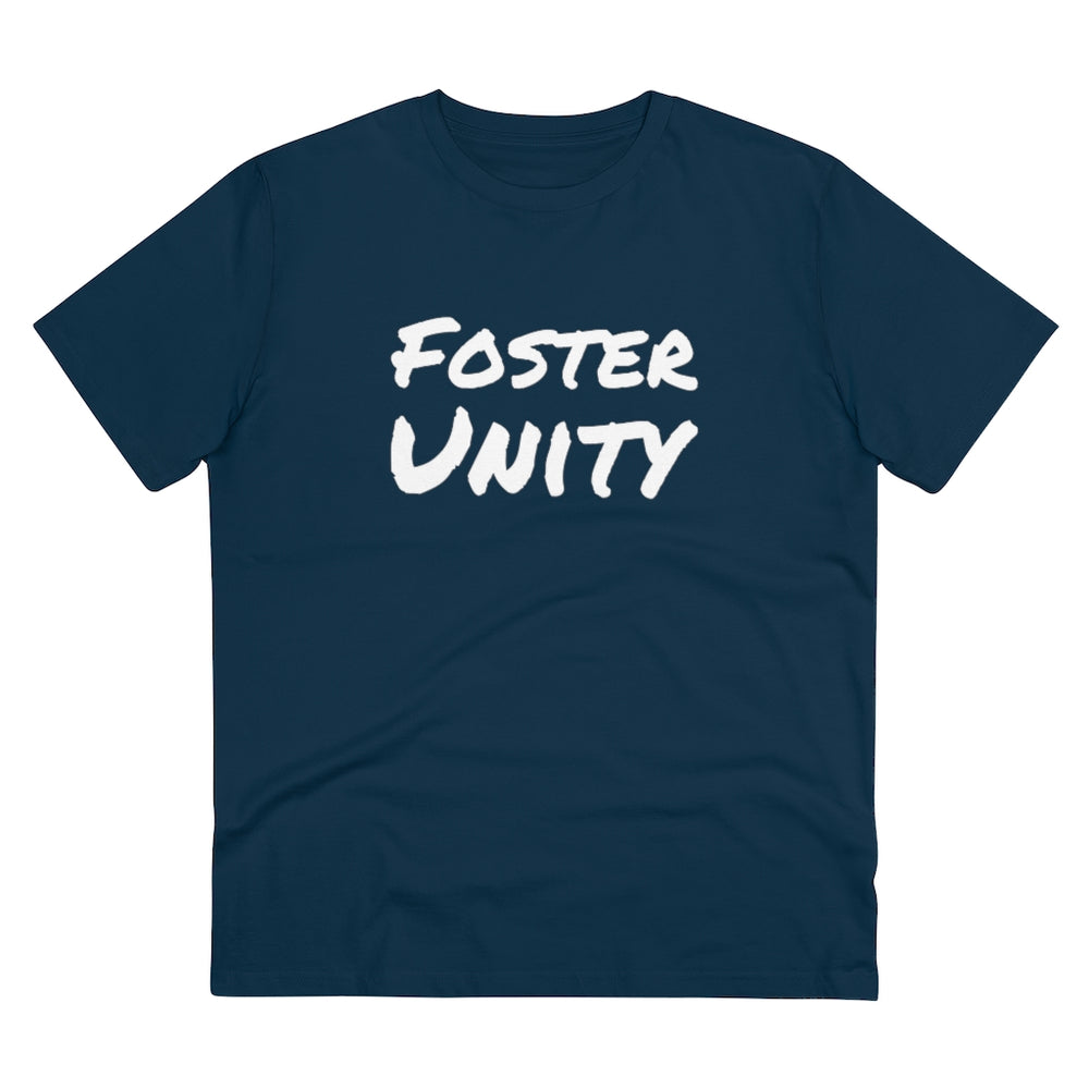 
                  
                    "Foster Unity" Organic Co-Creator Virtue T-shirt - Unisex
                  
                