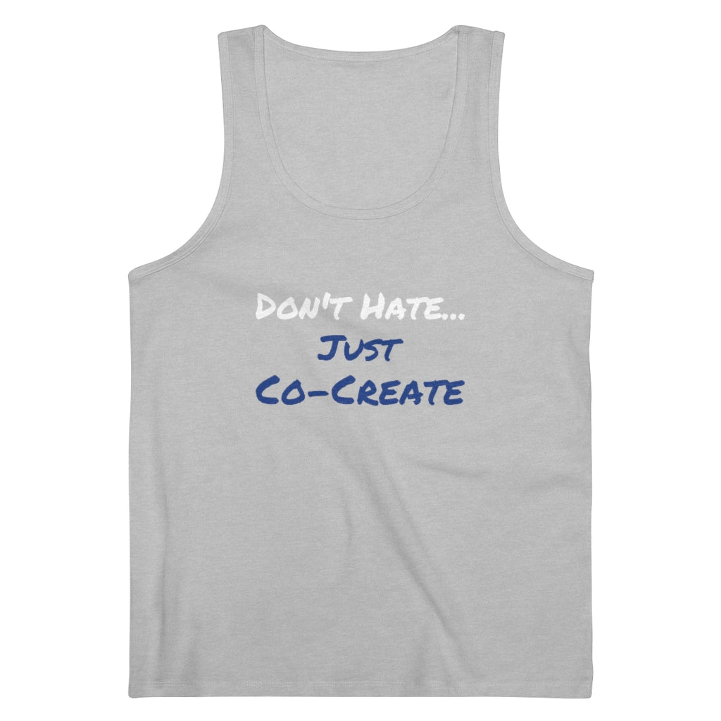 
                  
                    "Just Co-Create" Organic Men's Specter Tank Top
                  
                