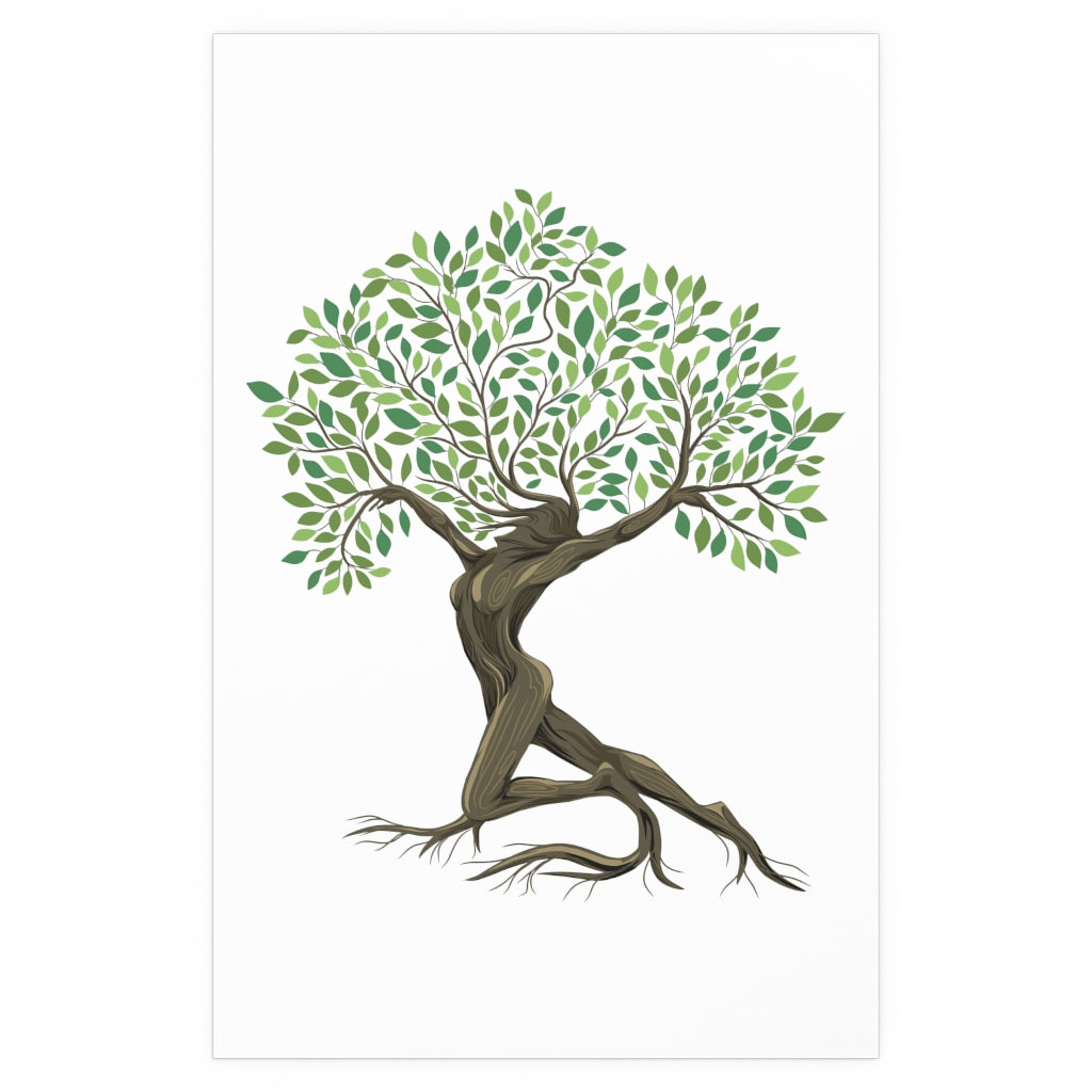 
                  
                    Tree Goddess Silk Poster
                  
                