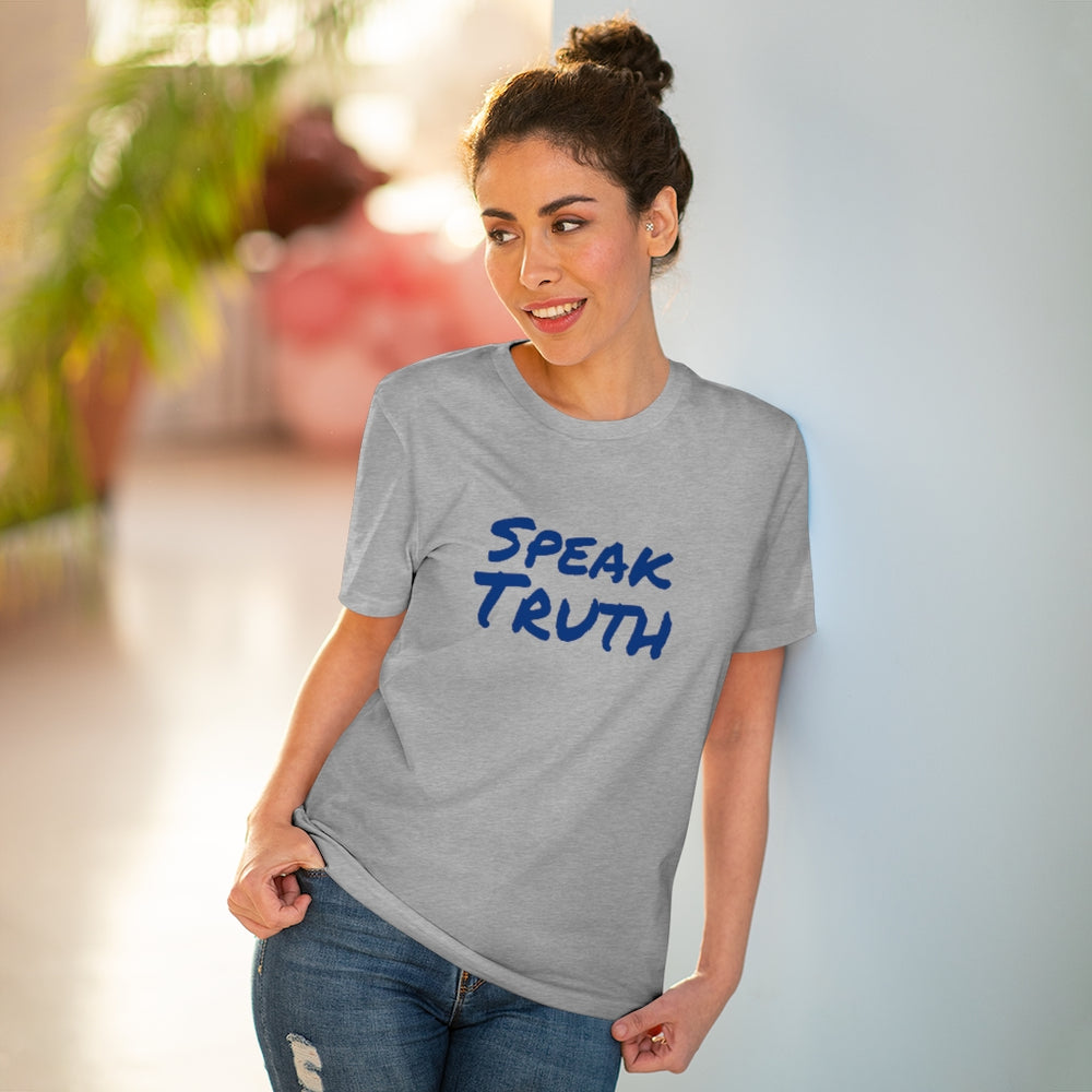 
                  
                    "Speak Truth" Organic Co-Creator Virtue T-shirt - Unisex
                  
                