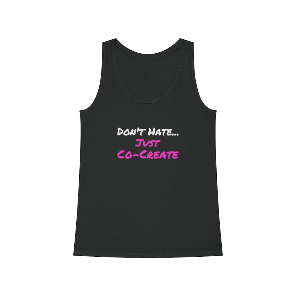 "Just Co-Create" Organic Women's Dreamer Tank Top