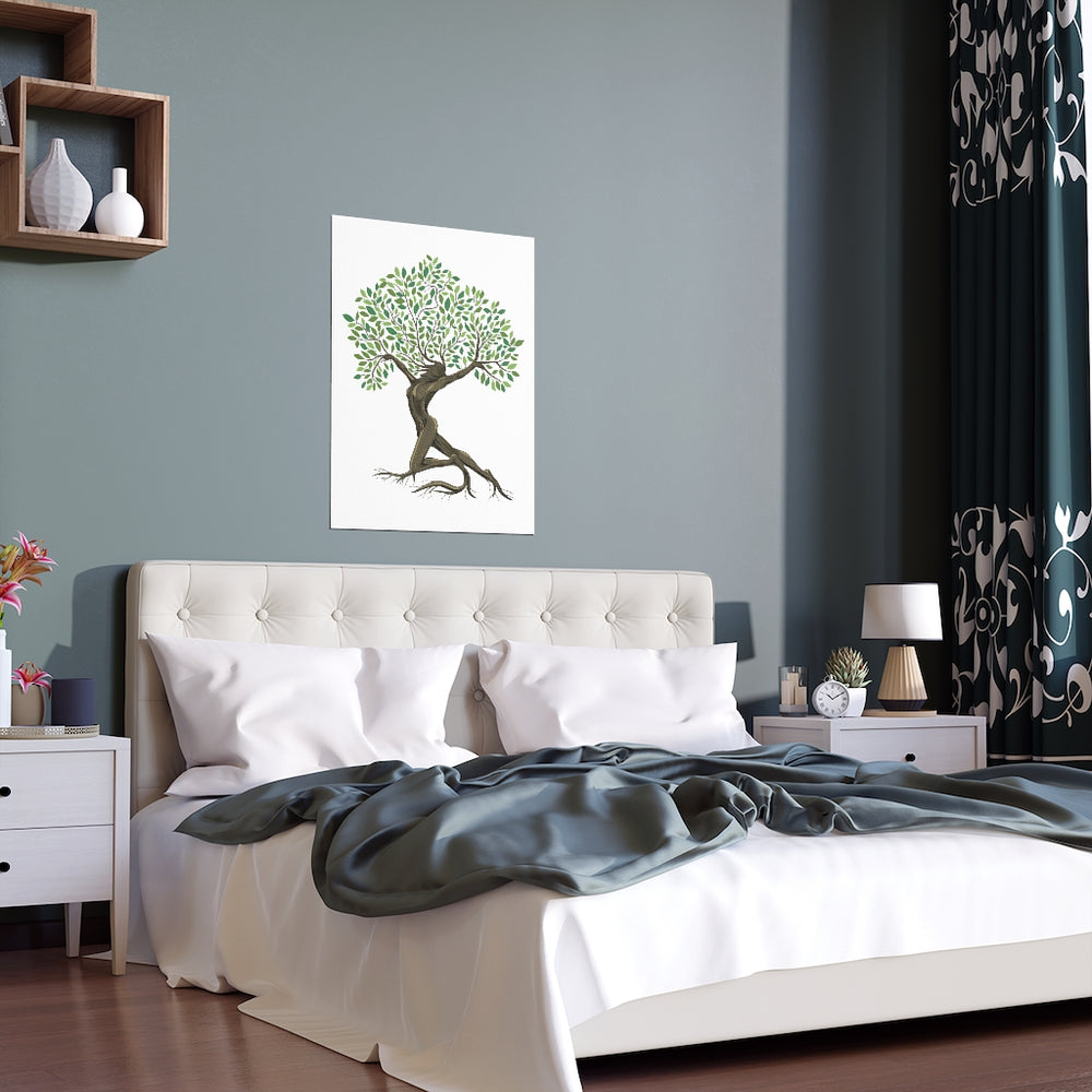 
                  
                    Tree Goddess Silk Poster
                  
                