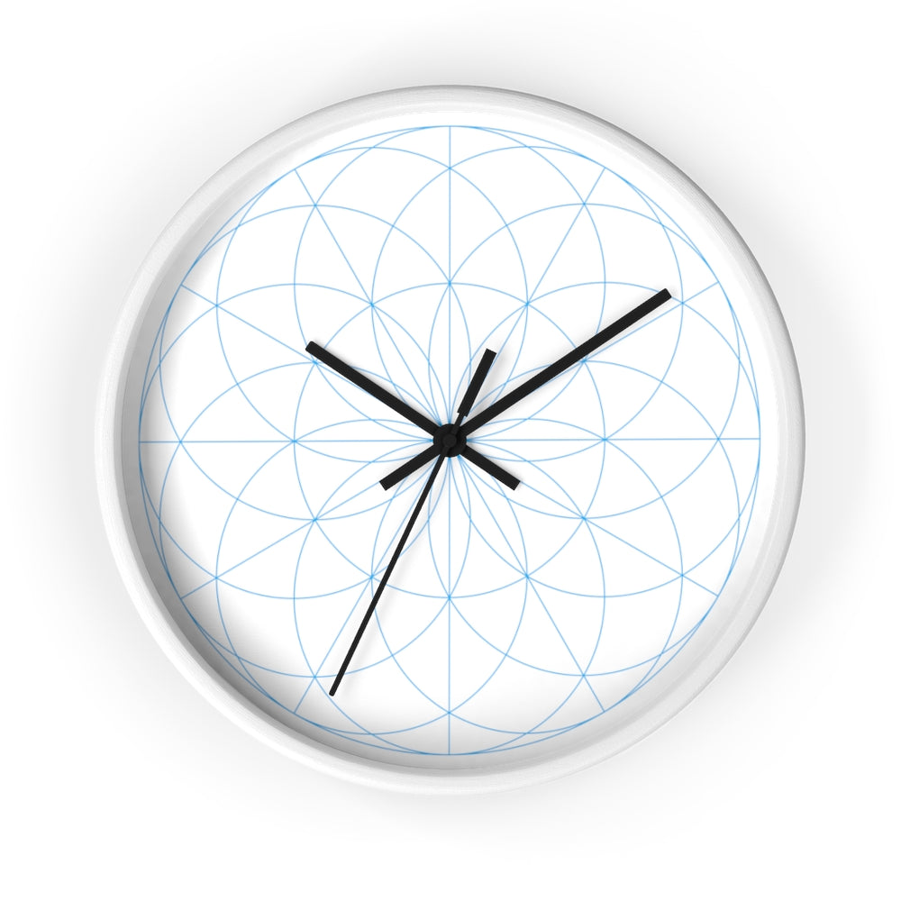 Spacetime Lotus Wall Clock (Classic - 3 Styles)