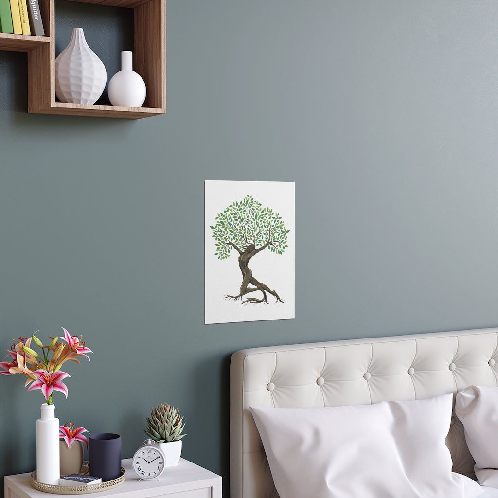 
                  
                    Tree Goddess Silk Poster
                  
                