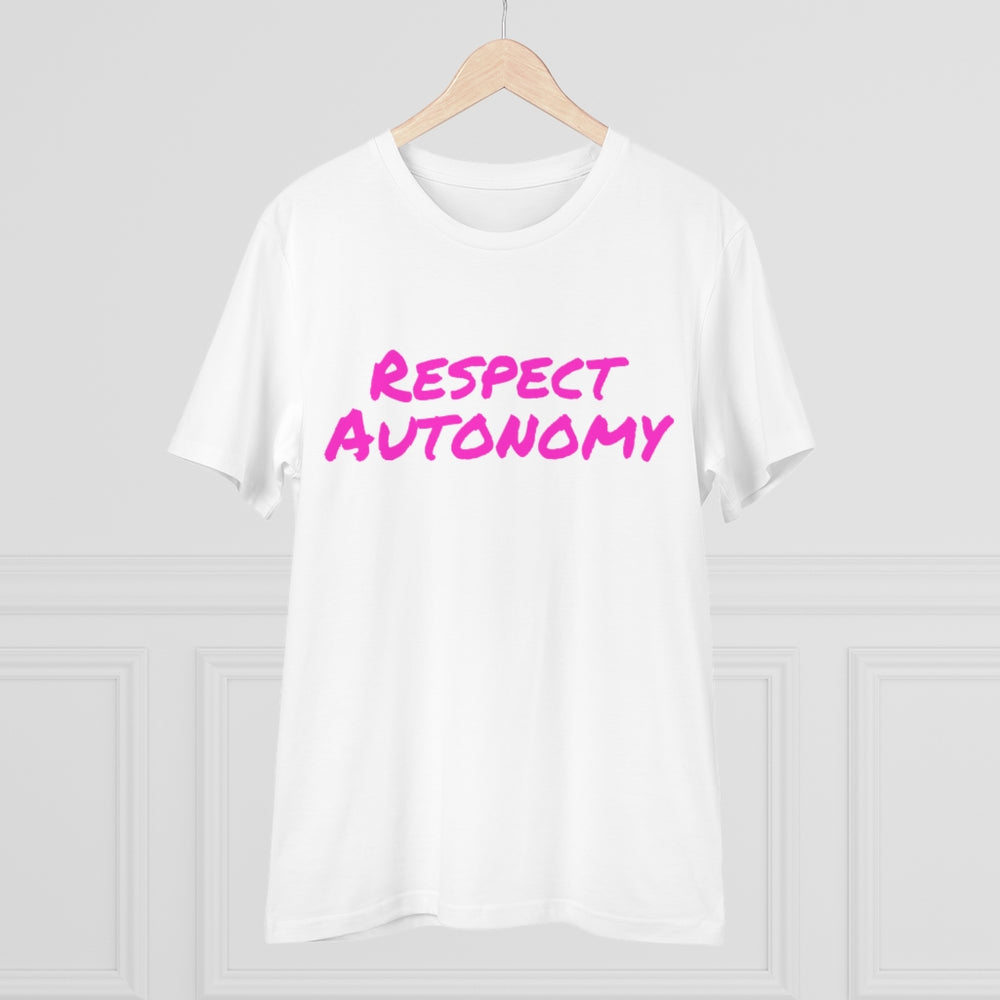 
                  
                    "Respect Autonomy" Organic Co-Creator Virtue T-shirt - Unisex
                  
                