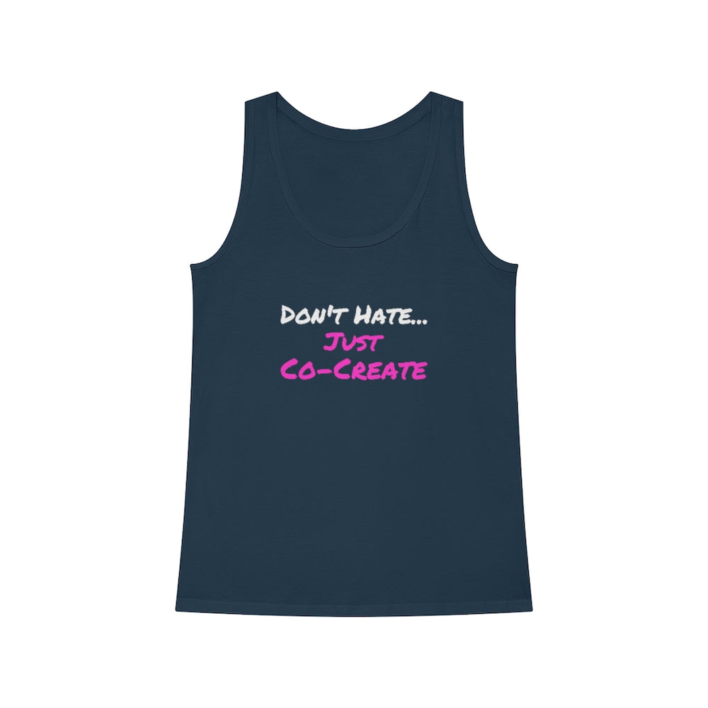 "Just Co-Create" Organic Women's Dreamer Tank Top