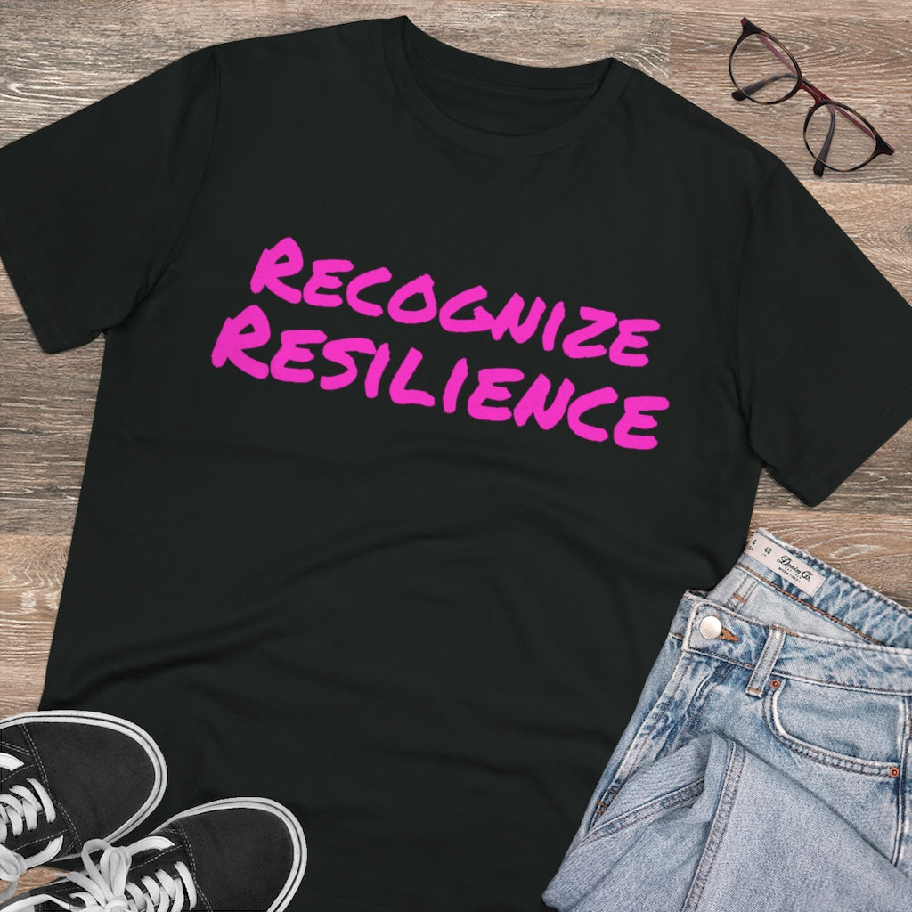 
                  
                    "Recognize Resilience" Organic Co-Creator Virtue T-shirt - Unisex
                  
                