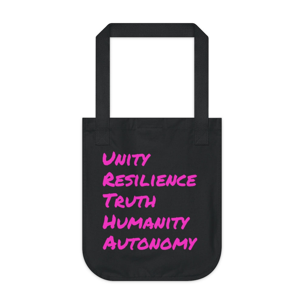 
                  
                    URTHA Social Core Virtues Organic Canvas Tote Bag
                  
                