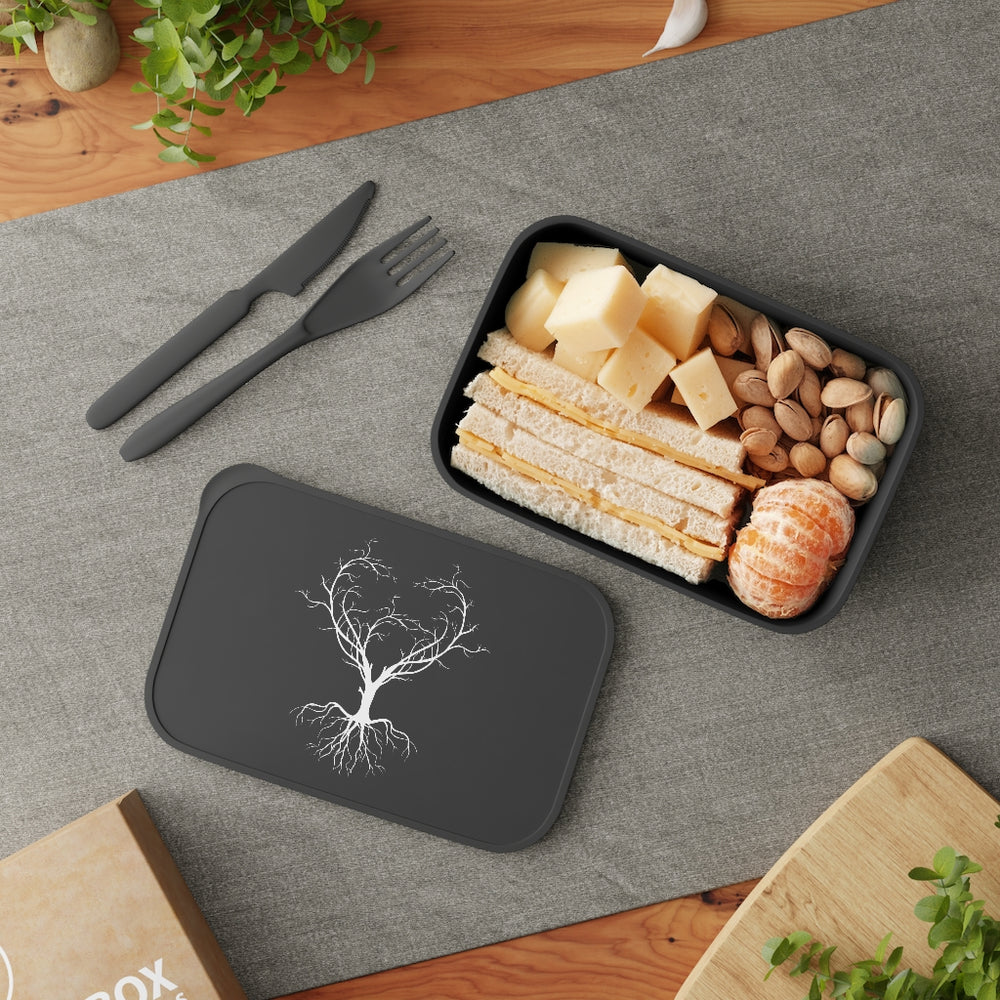 
                  
                    PLA Bento Box with Band and Utensils (Tree Heart Design)
                  
                