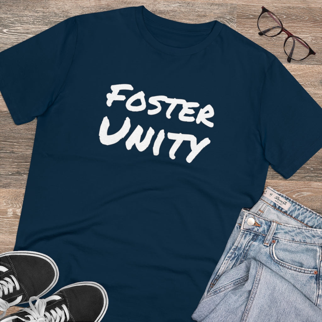 
                  
                    "Foster Unity" Organic Co-Creator Virtue T-shirt - Unisex
                  
                