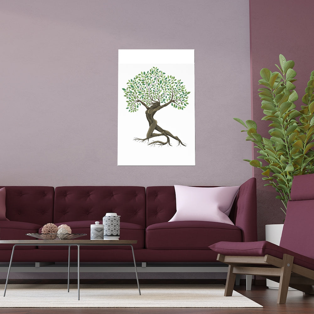 
                  
                    Tree Goddess Silk Poster
                  
                