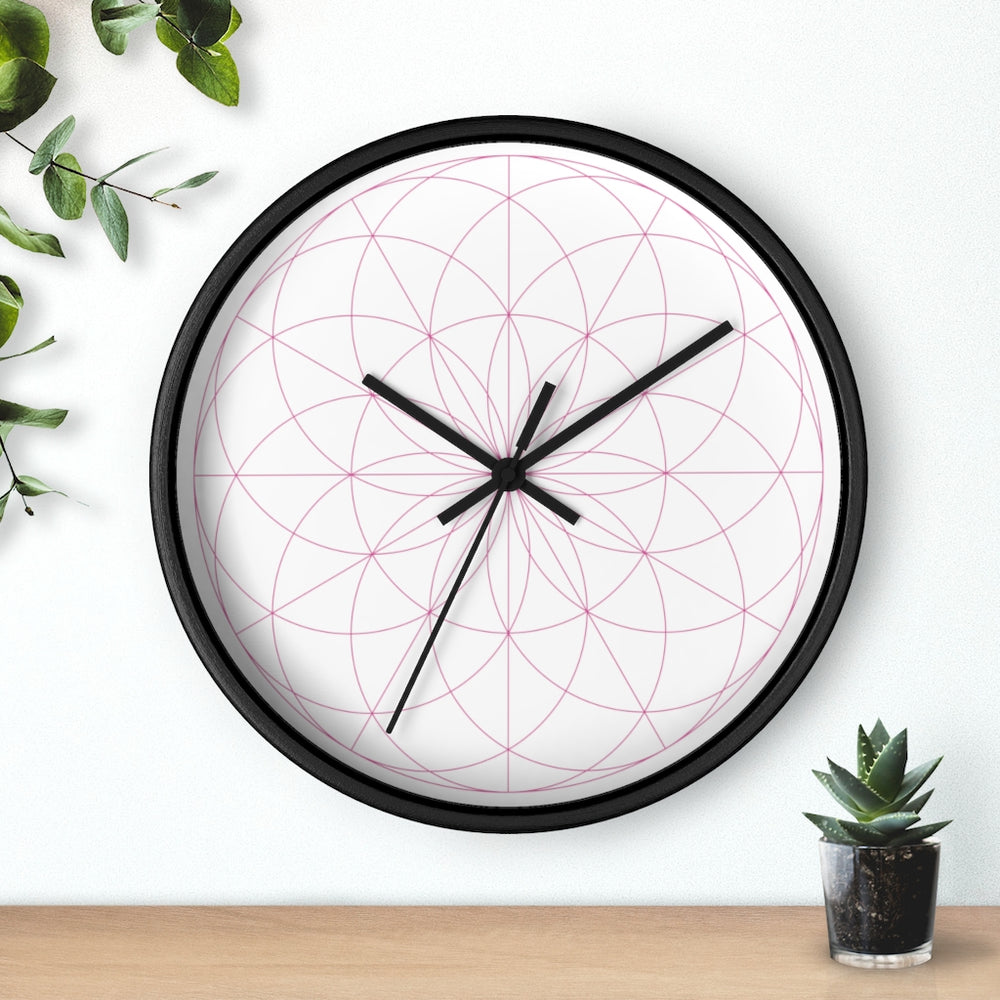 Spacetime Lotus Wall Clock (Classic - 3 Styles)