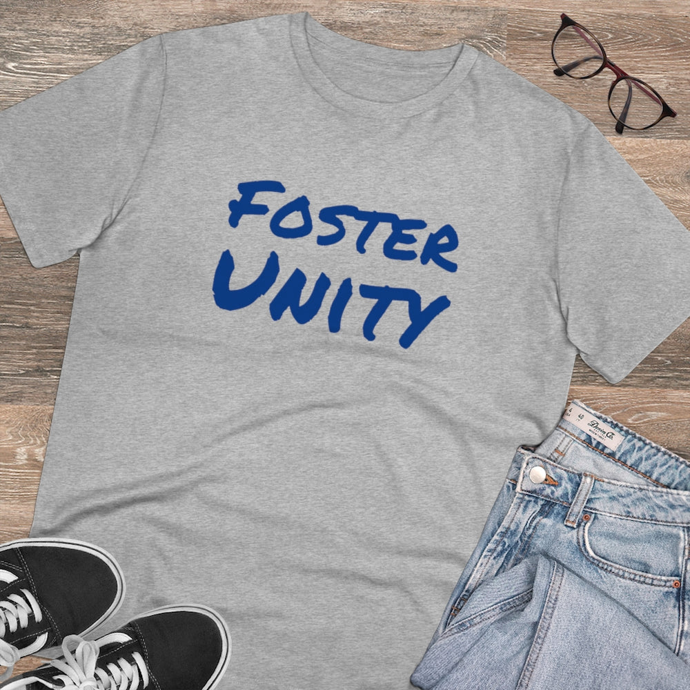 
                  
                    "Foster Unity" Organic Co-Creator Virtue T-shirt - Unisex
                  
                