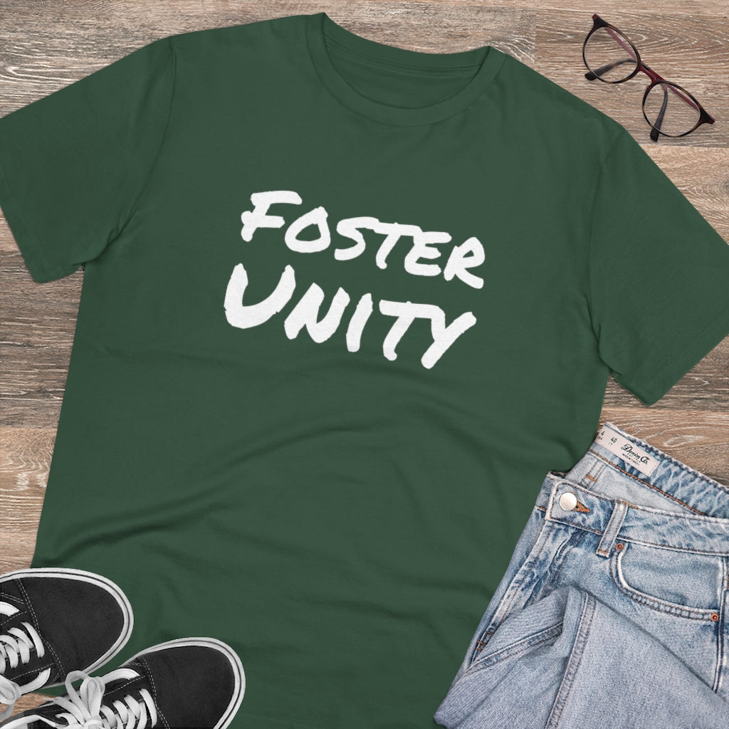 
                  
                    "Foster Unity" Organic Co-Creator Virtue T-shirt - Unisex
                  
                