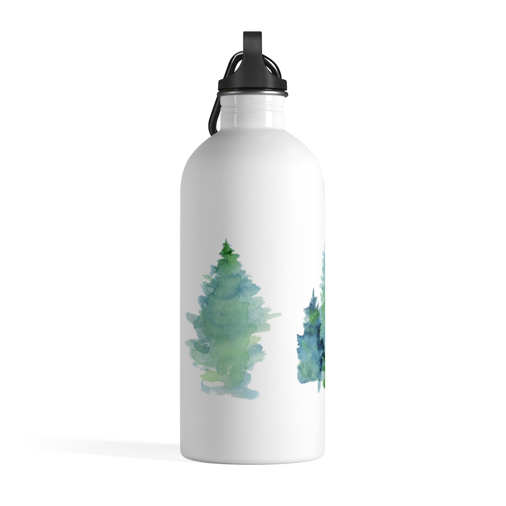 Watercolor Botanical Design Stand Tall Grow Strong Insulated Stainless  Steel Water Bottle Thermos from Primitives by Kathy