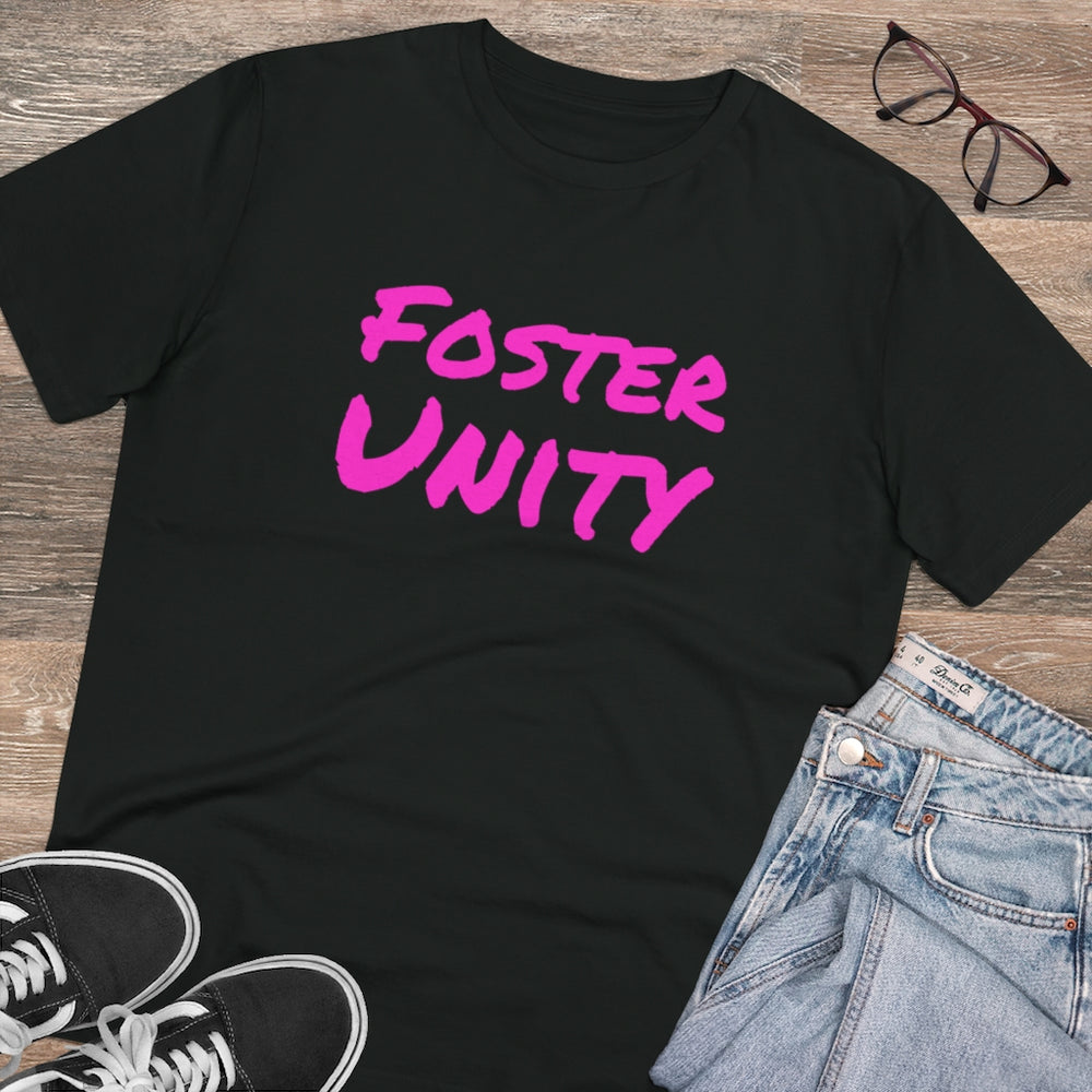 
                  
                    "Foster Unity" Organic Co-Creator Virtue T-shirt - Unisex
                  
                