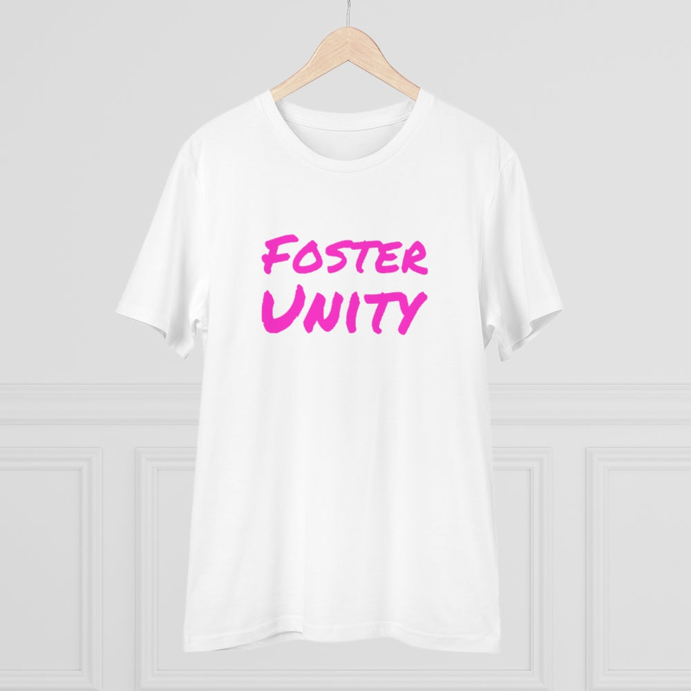 
                  
                    "Foster Unity" Organic Co-Creator Virtue T-shirt - Unisex
                  
                