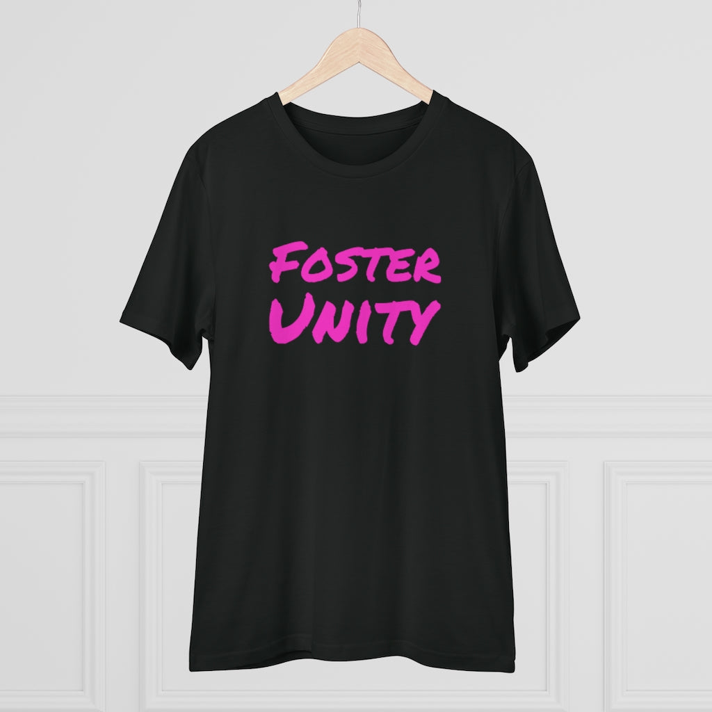 
                  
                    "Foster Unity" Organic Co-Creator Virtue T-shirt - Unisex
                  
                