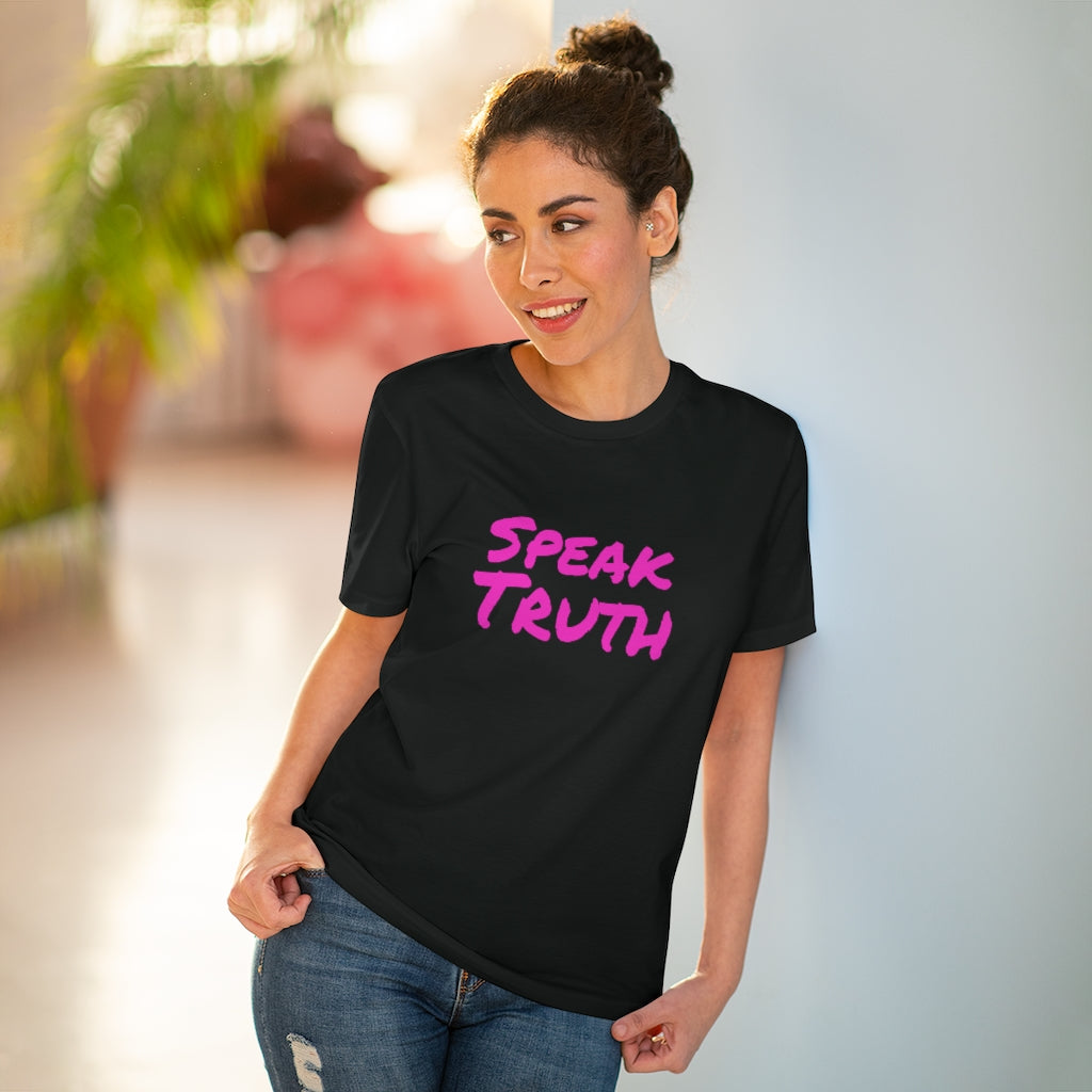 
                  
                    "Speak Truth" Organic Co-Creator Virtue T-shirt - Unisex
                  
                