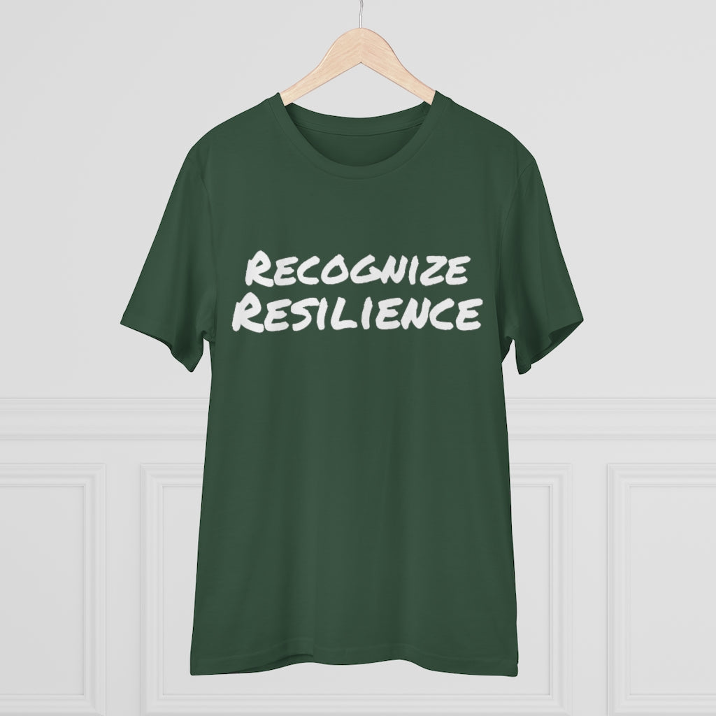 
                  
                    "Recognize Resilience" Organic Co-Creator Virtue T-shirt - Unisex
                  
                